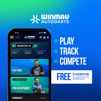 Winmau Autodarts X | Automatic Darts Scoring System