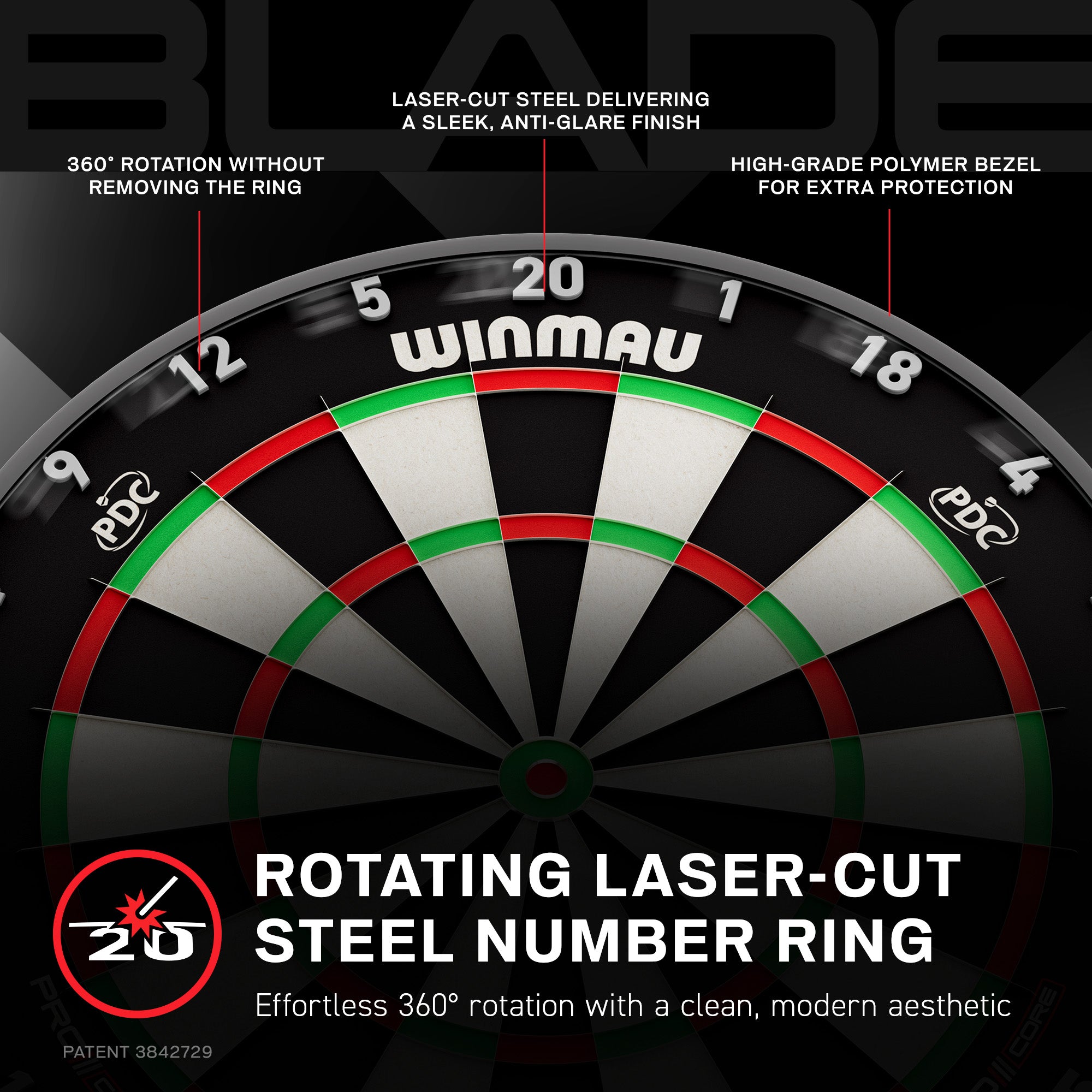 Winmau Blade X ProCore | Official Dartboard of the PDC | Winmau