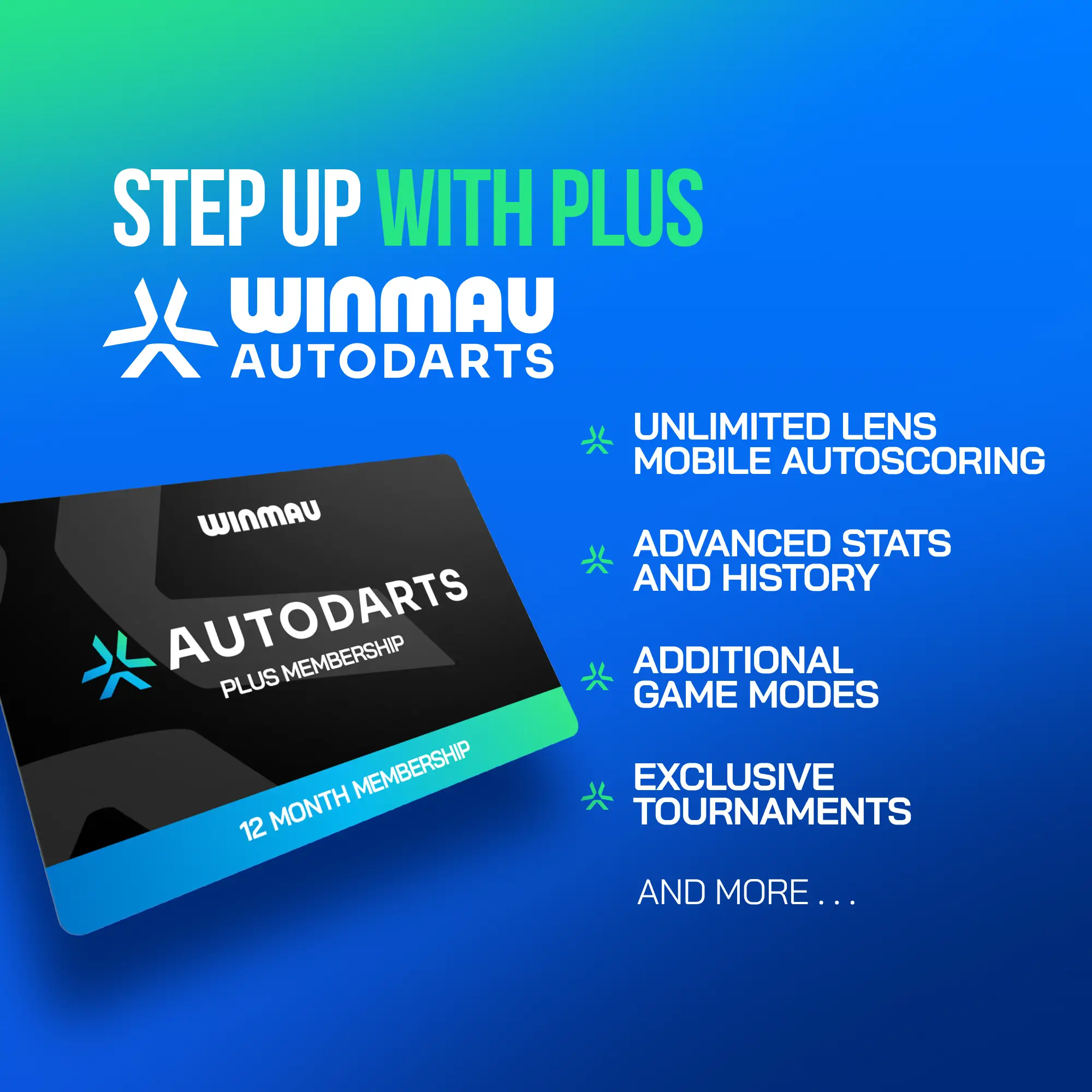 Autodarts Device Stand + 12 Month PLUS Subscription Bundle