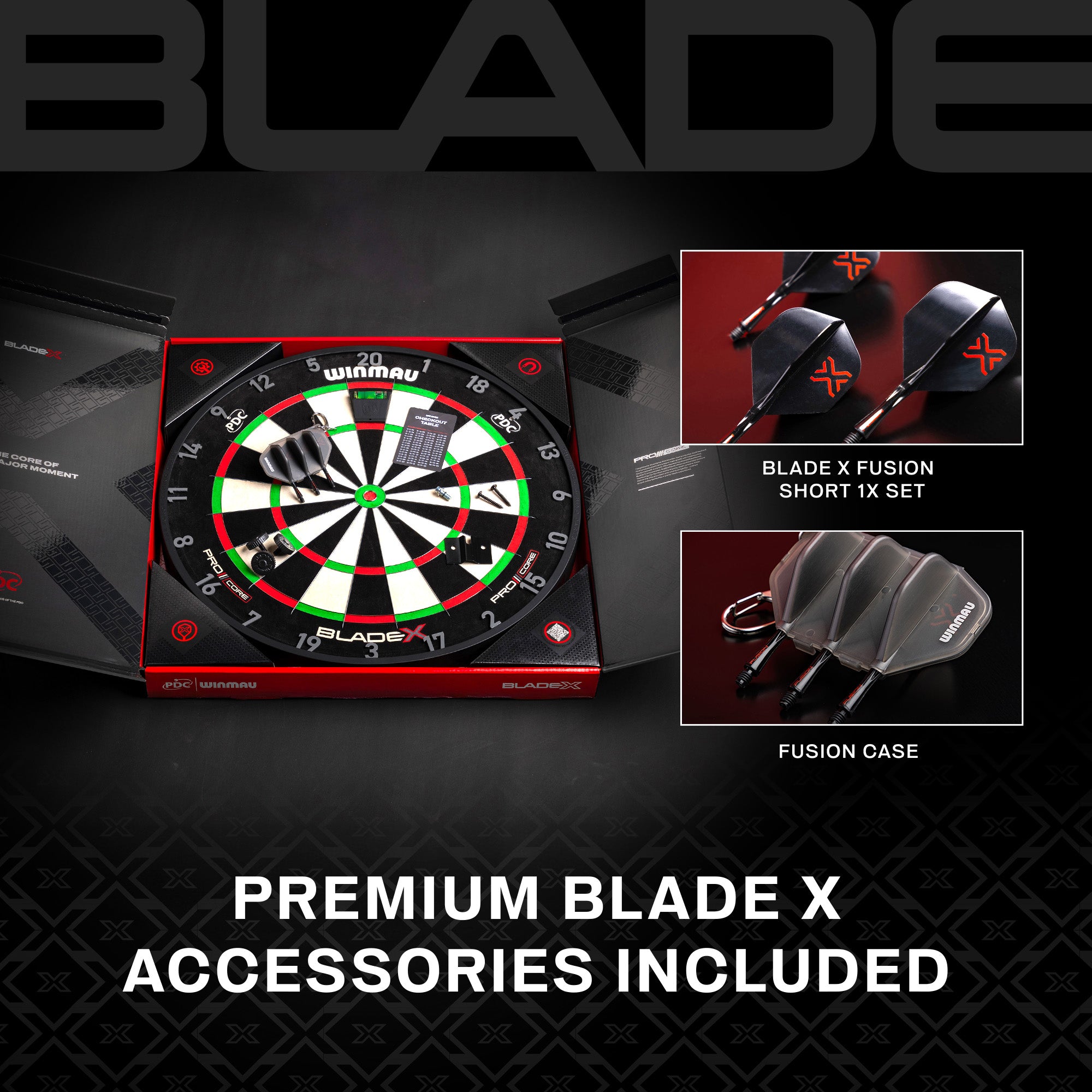 Blade X - Offizielles PDC Dartscheibe