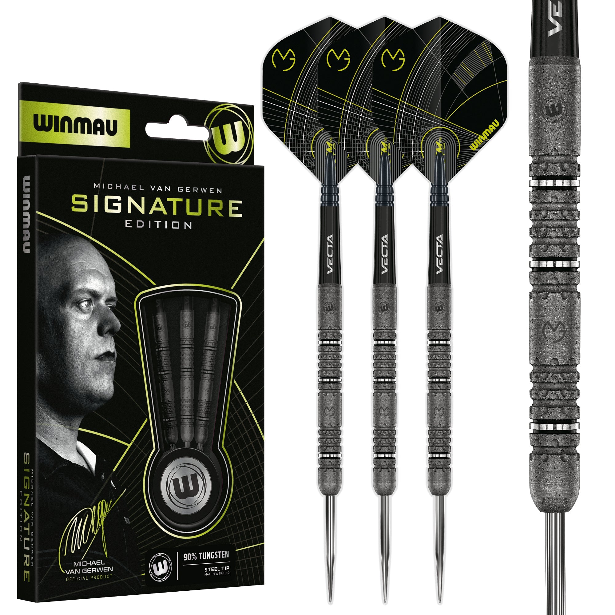 Winmau MVG Darts | Michael van Gerwen Professional Signature Dart Sets