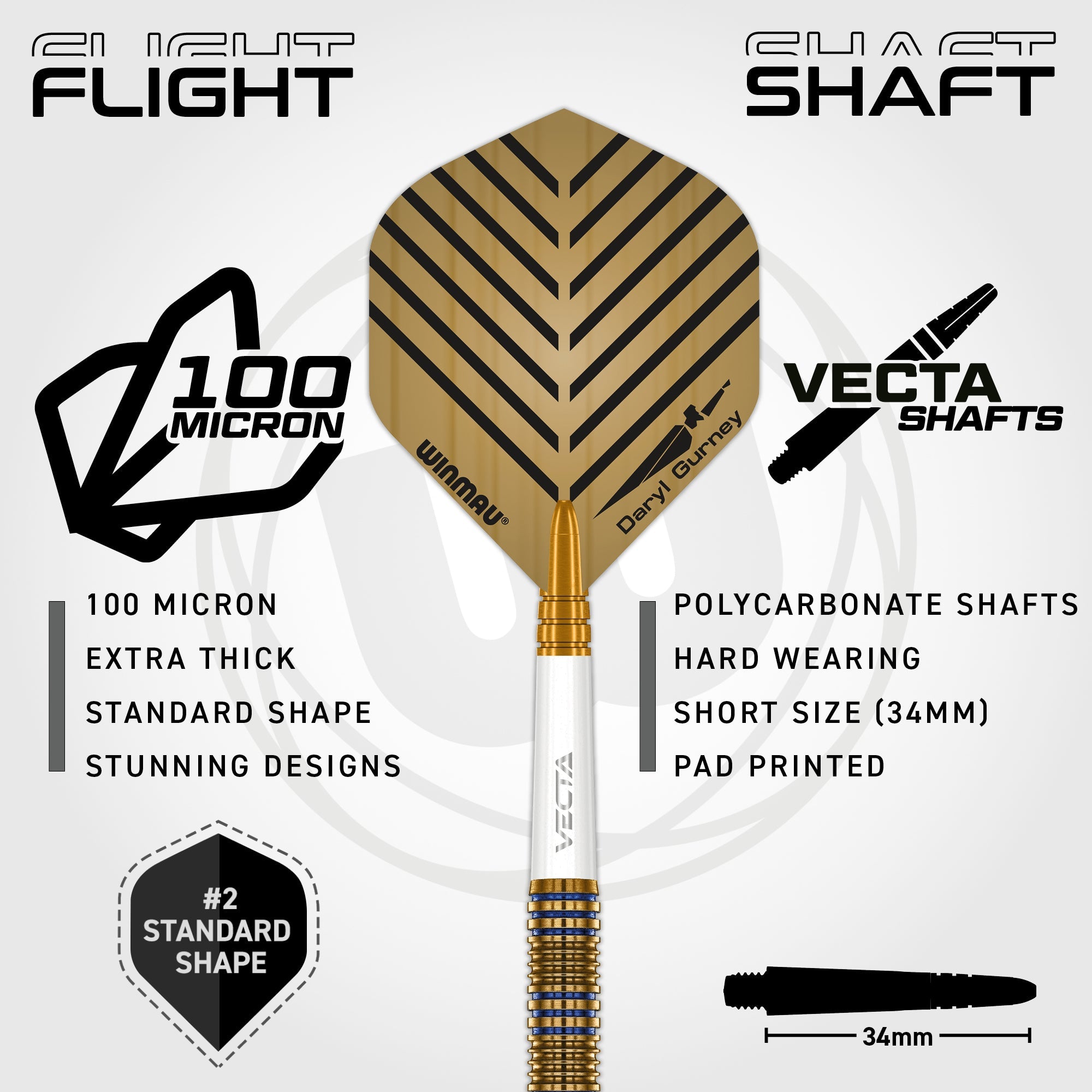 Daryl Gurney 95% Signature Edition Darts – Winmau