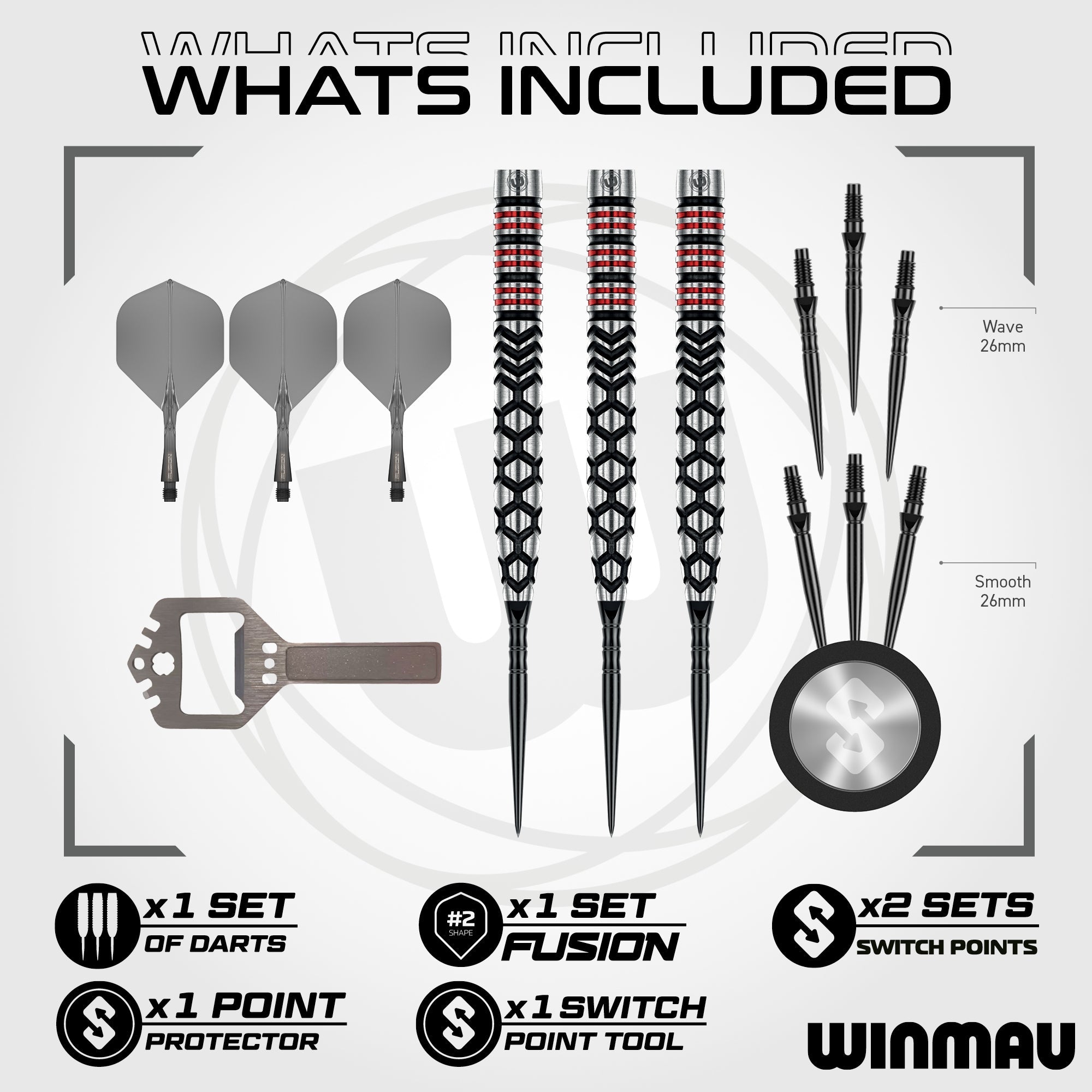Fornax Switch Point Darts - Tapered