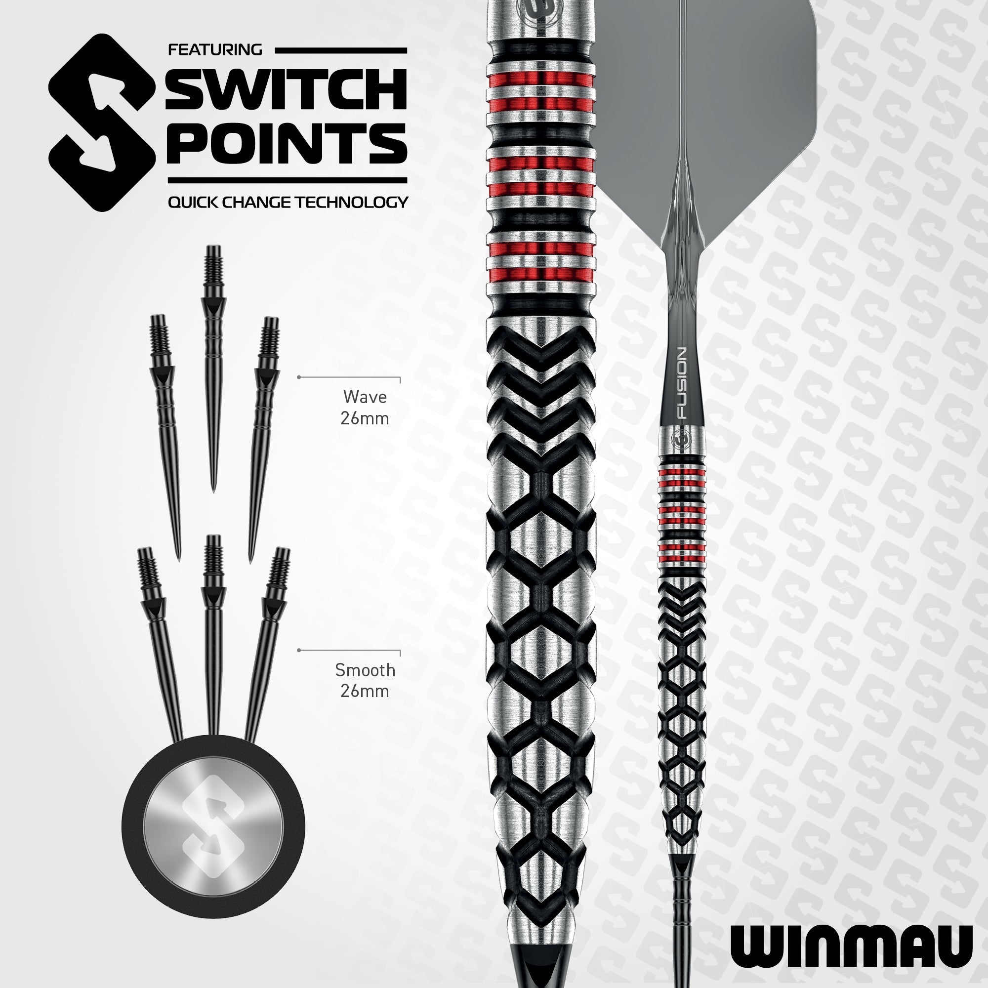 Fornax Switch Point Darts - Tapered
