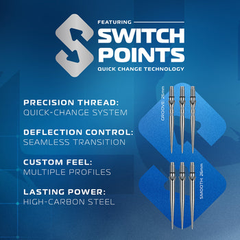 Lunaris Switch Point Darts - Parallel