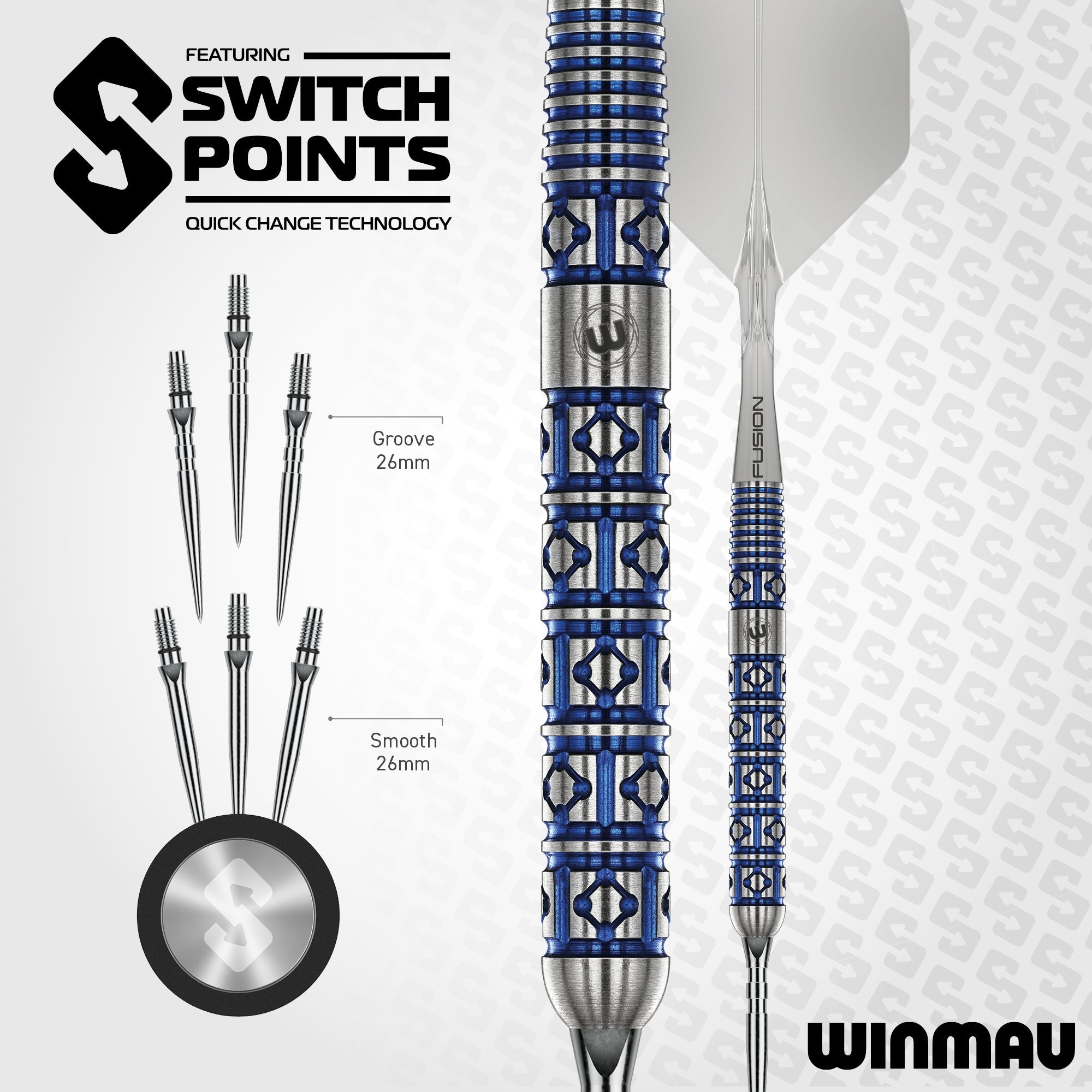 Lunaris Switch Point Darts - Parallel