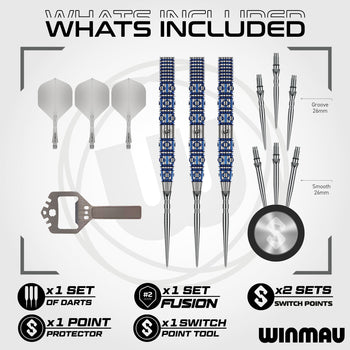 Lunaris Switch Point Darts - Tapered