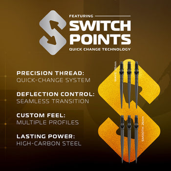 Exion Switch Point Darts - Parallel