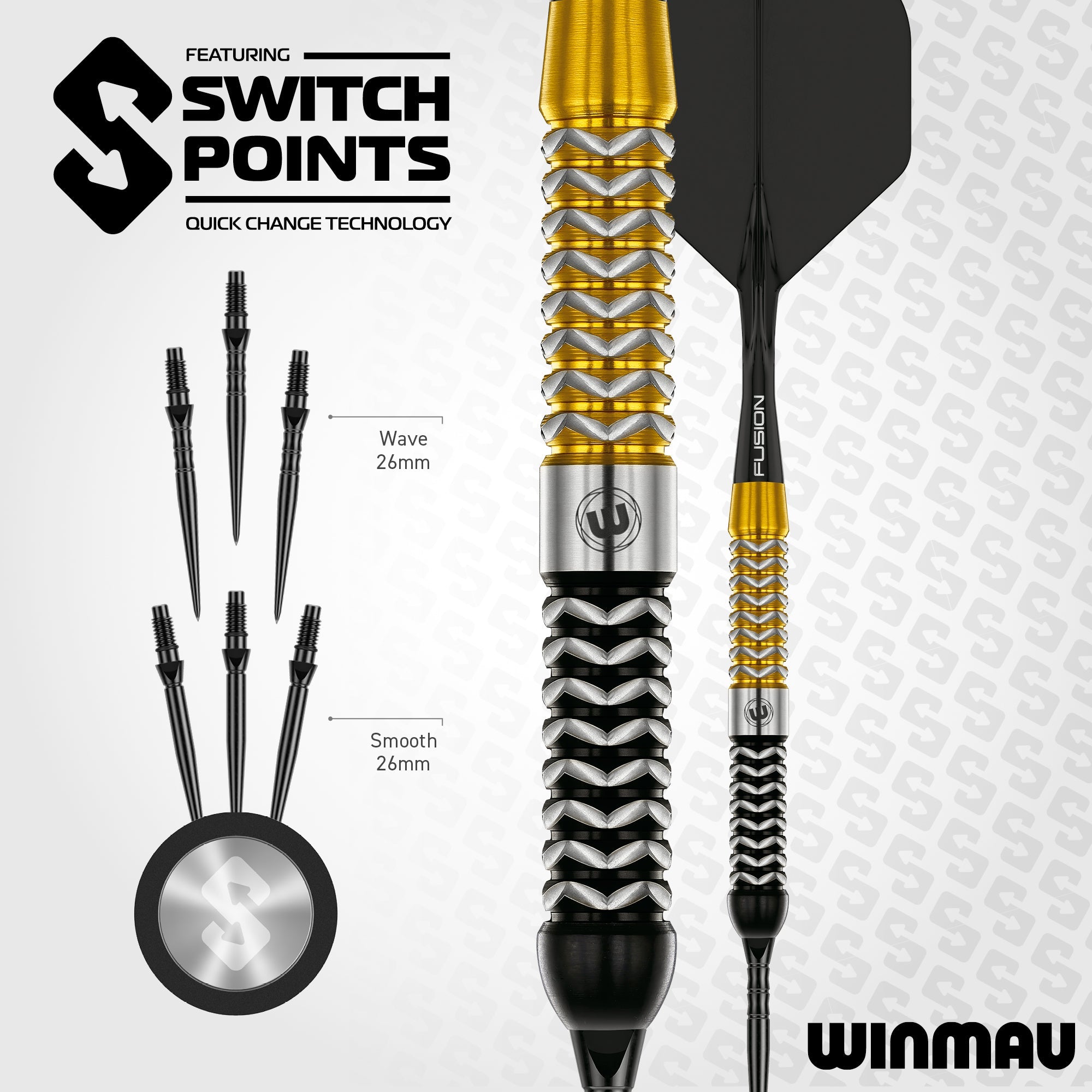 Exion Switch Point Darts - Parallel