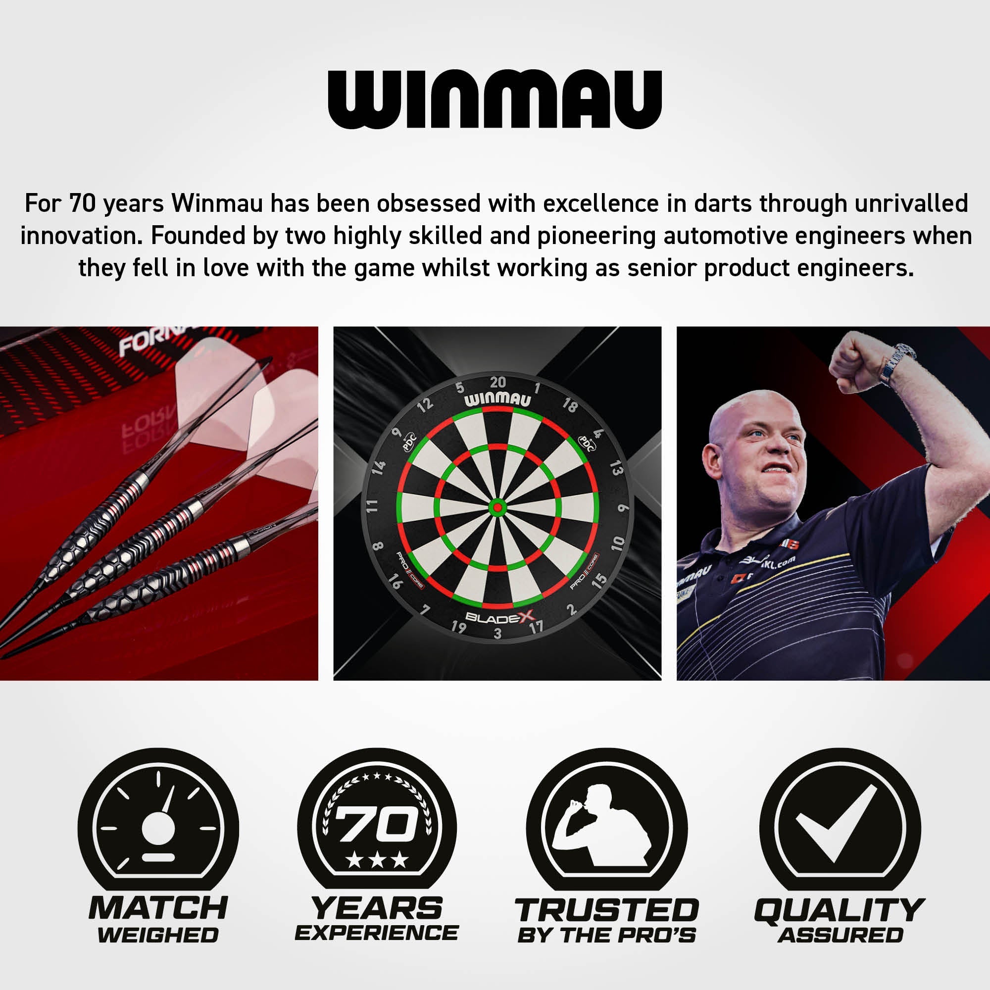 Winmau Fornax 90% Switch Point Darts | Torpedo