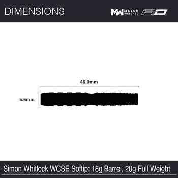 Simon Whitlock Coupe du Monde SE Soft Tip