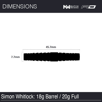Simon Whitlock Atomised Player Edition Soft Tip