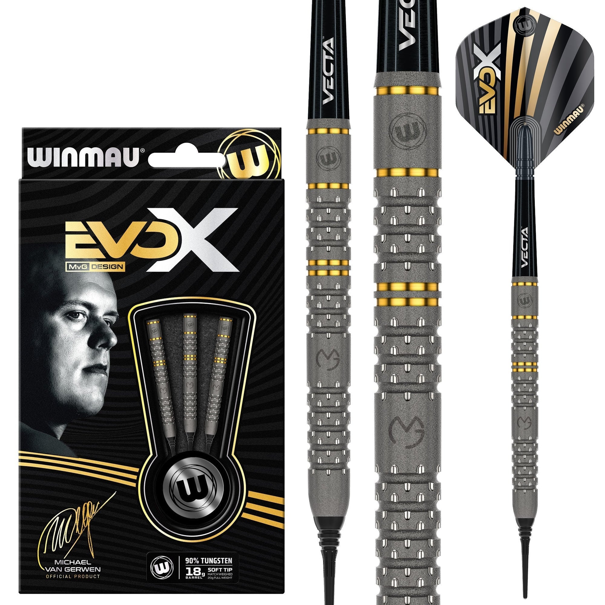 MVG Evo X Darts 90% Soft Tip