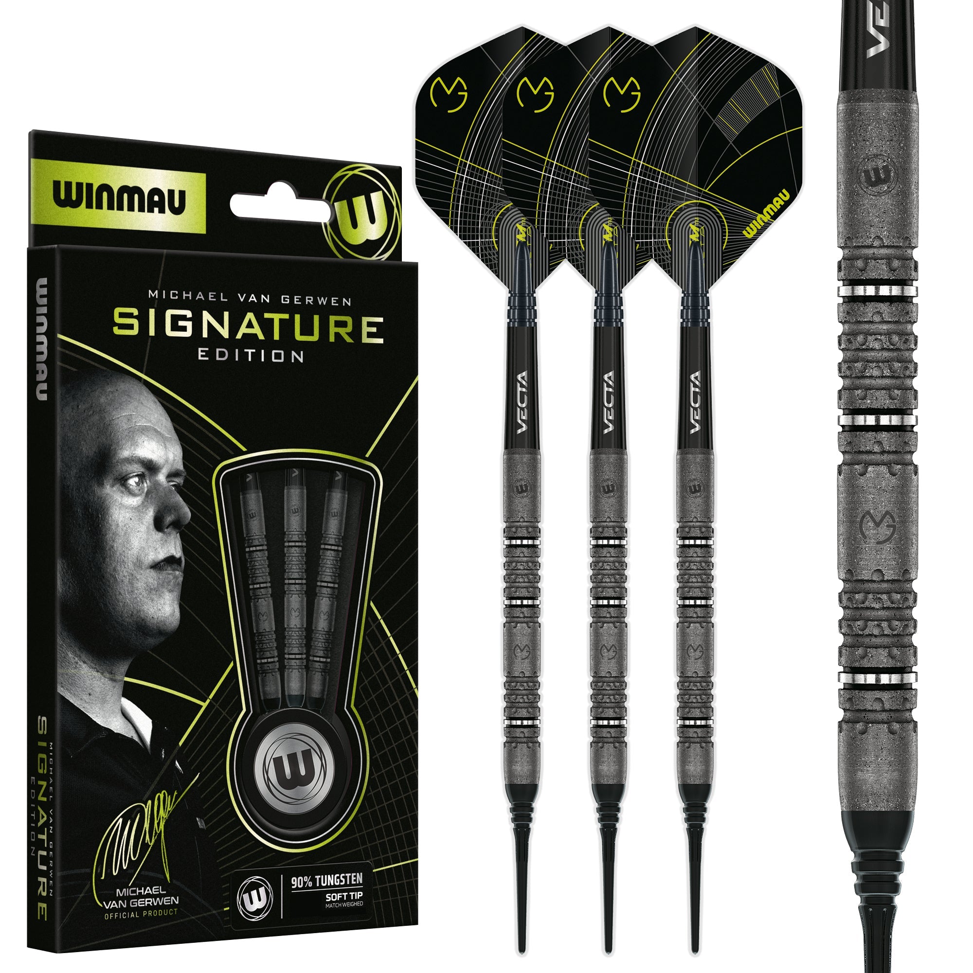 Winmau MVG Darts | Michael van Gerwen Professional Signature Dart Sets