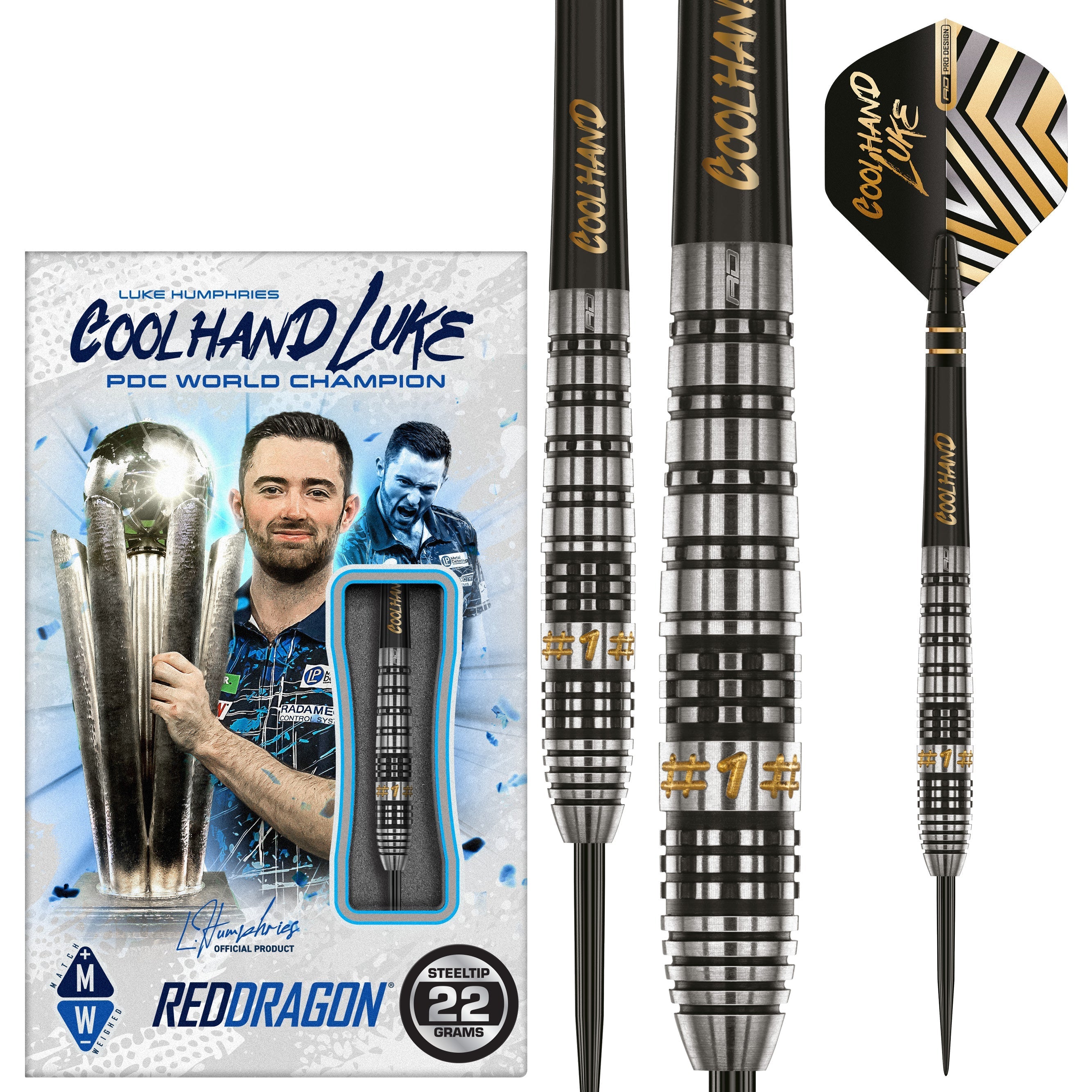 Luke Humphries Prestige Darts | Red Dragon Darts – Winmau