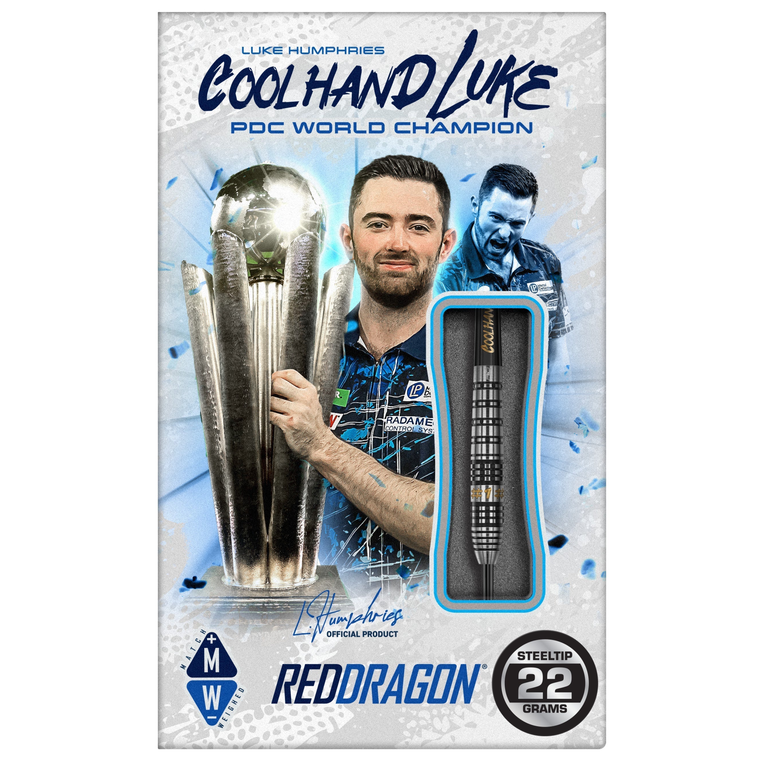 Luke Humphries Prestige Darts | Red Dragon Darts – Winmau
