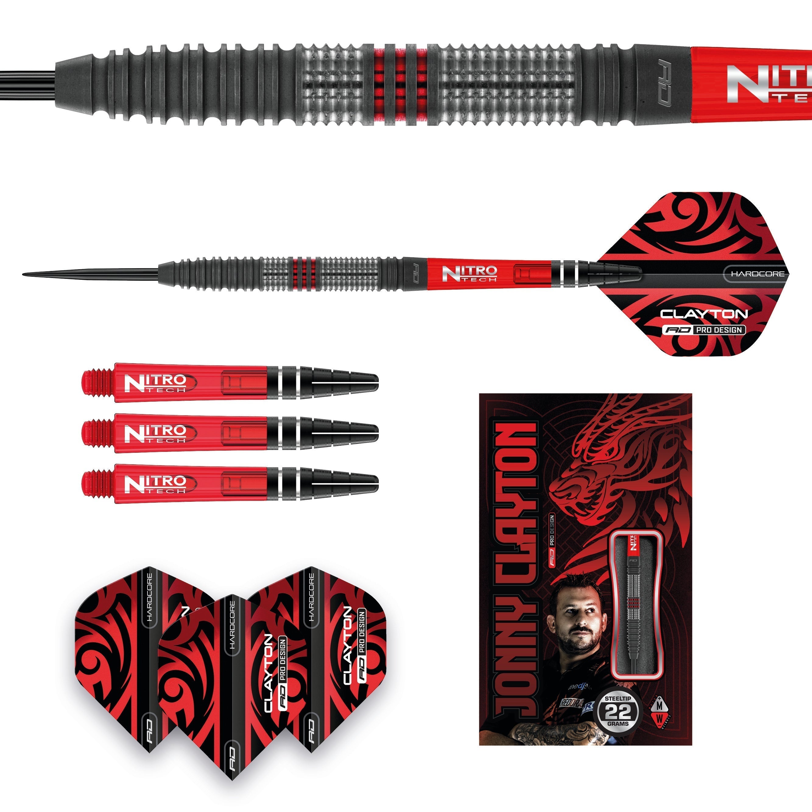 Jonny Clayton Hiraeth Darts | Red Dragon Darts – Winmau