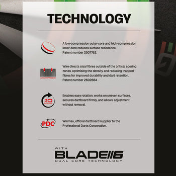 Equalizer Dartboard - Official JDC Training Dartboard