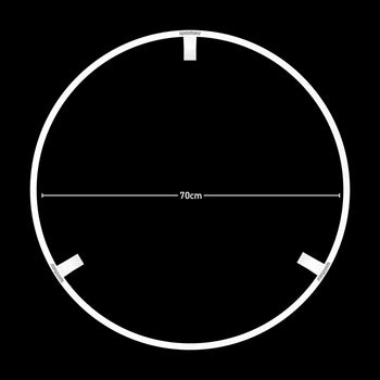 Plasma Eis-Dartboard Licht