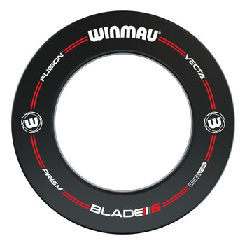 Plasma Dartboard Light & Black Proline Surround Bundle