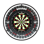 Plasma Dartboard Light & Black Proline Surround Bundle