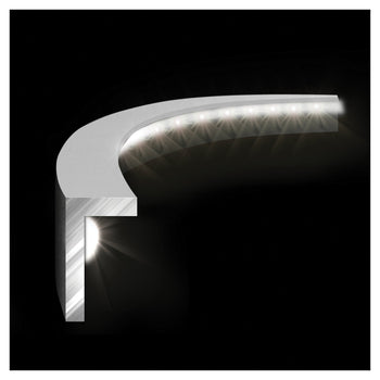 Plasma Ice Dartboard Light & Grey/White Pro-Line Surround Bundle