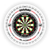 Plasma Ice Dartboard Light & Grey/White Pro-Line Surround Bundle