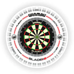 Plasma Ice Dartboard Light & Grey/White Pro-Line Surround Bundle
