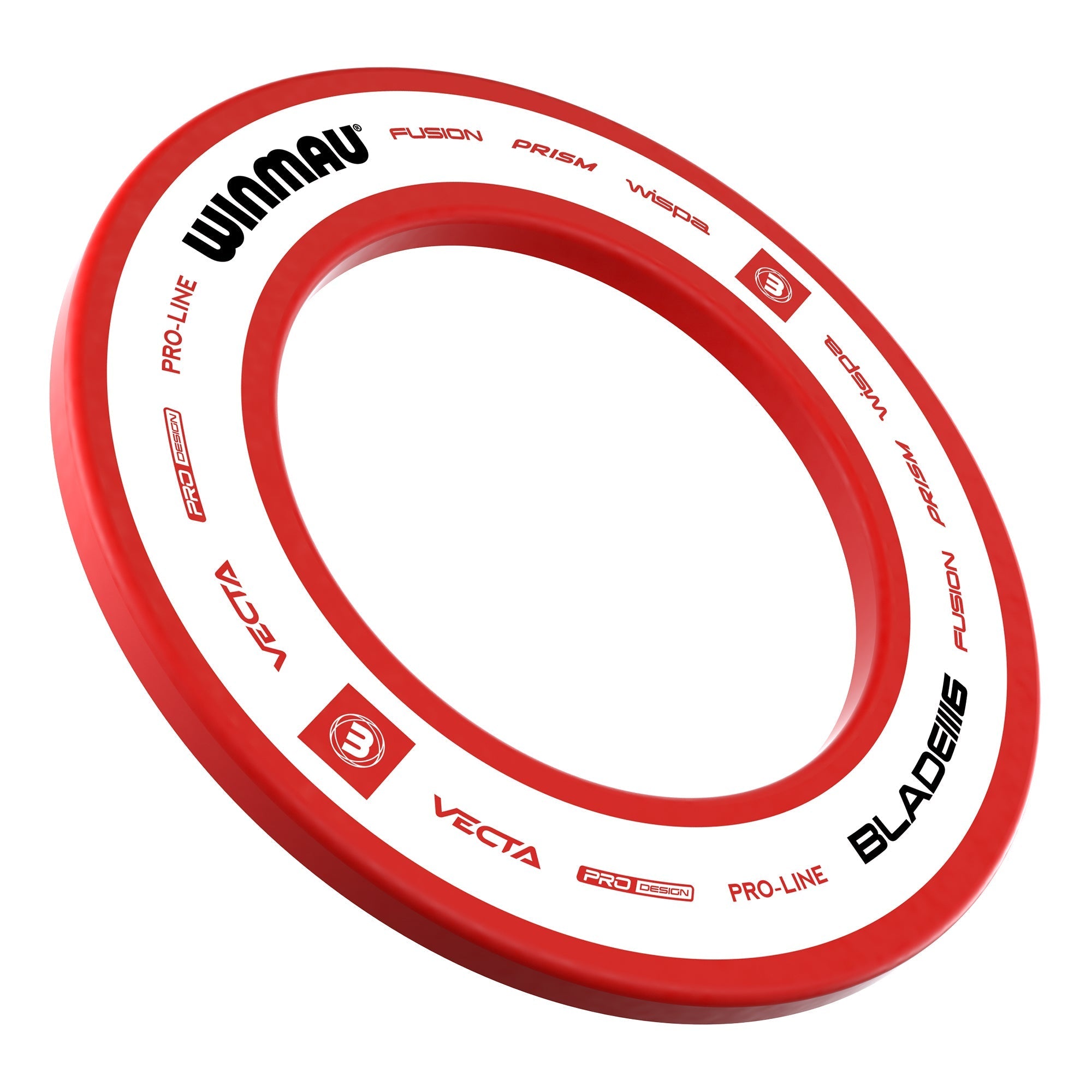 Pro-Line 2.0 Entourage de Cible de Fléchettes Rouge
