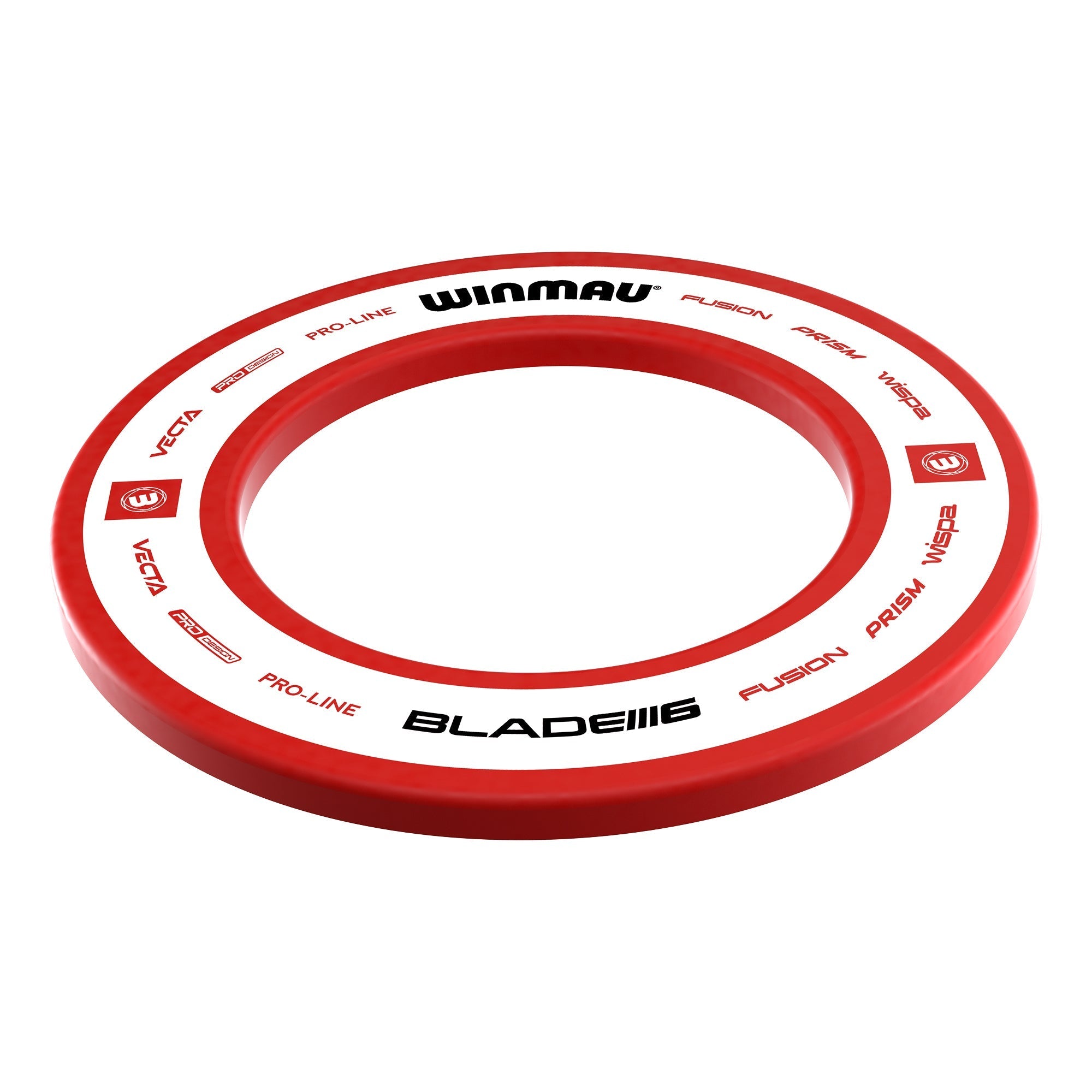 Pro-Line 2.0 Entourage de Cible de Fléchettes Rouge