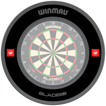 Pro-Line 1.0 Entourage de cible de fléchettes noir