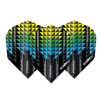 Schwarz, Gelb & Blau Prism Alpha #6