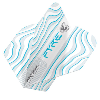 Weiß, Aqua & Blau Prism Alpha Standard