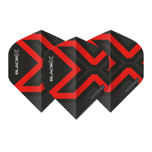 Blade X - Prisma Delta Metaal Zwart & Rood