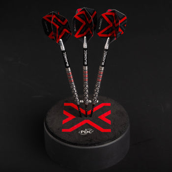 Blade X - Prisma Delta Metaal Zwart & Rood