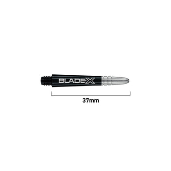 Blade X - Vecta Shafts - Zwart & Zilver Gemiddeld niveau