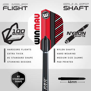 Masters Pro Dartboard Cabinet Set