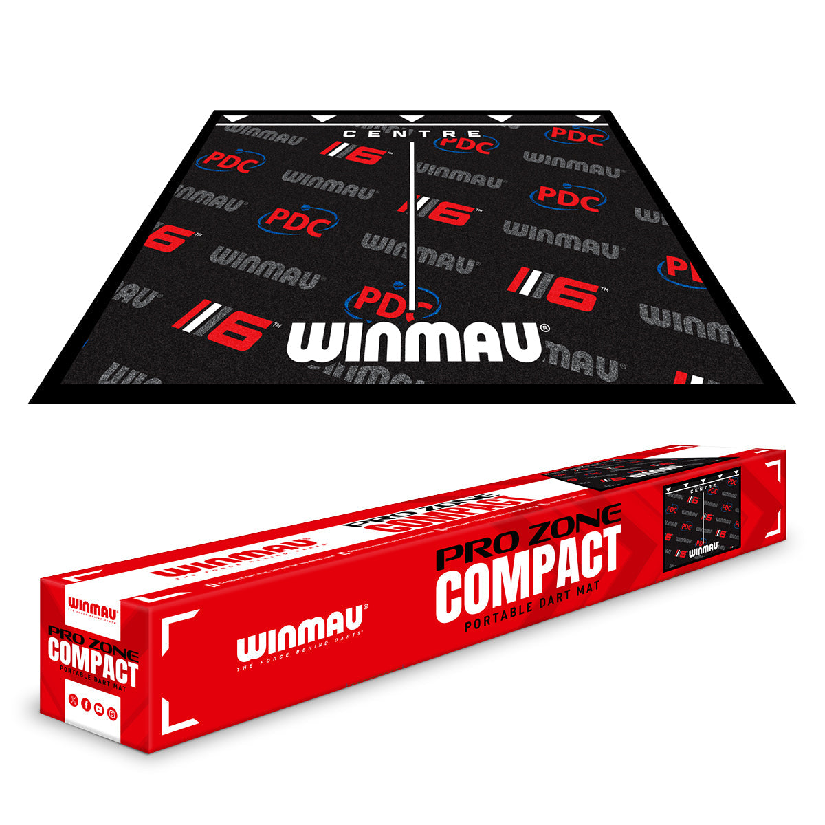 Pro Zone Compact Pro Dart Mat