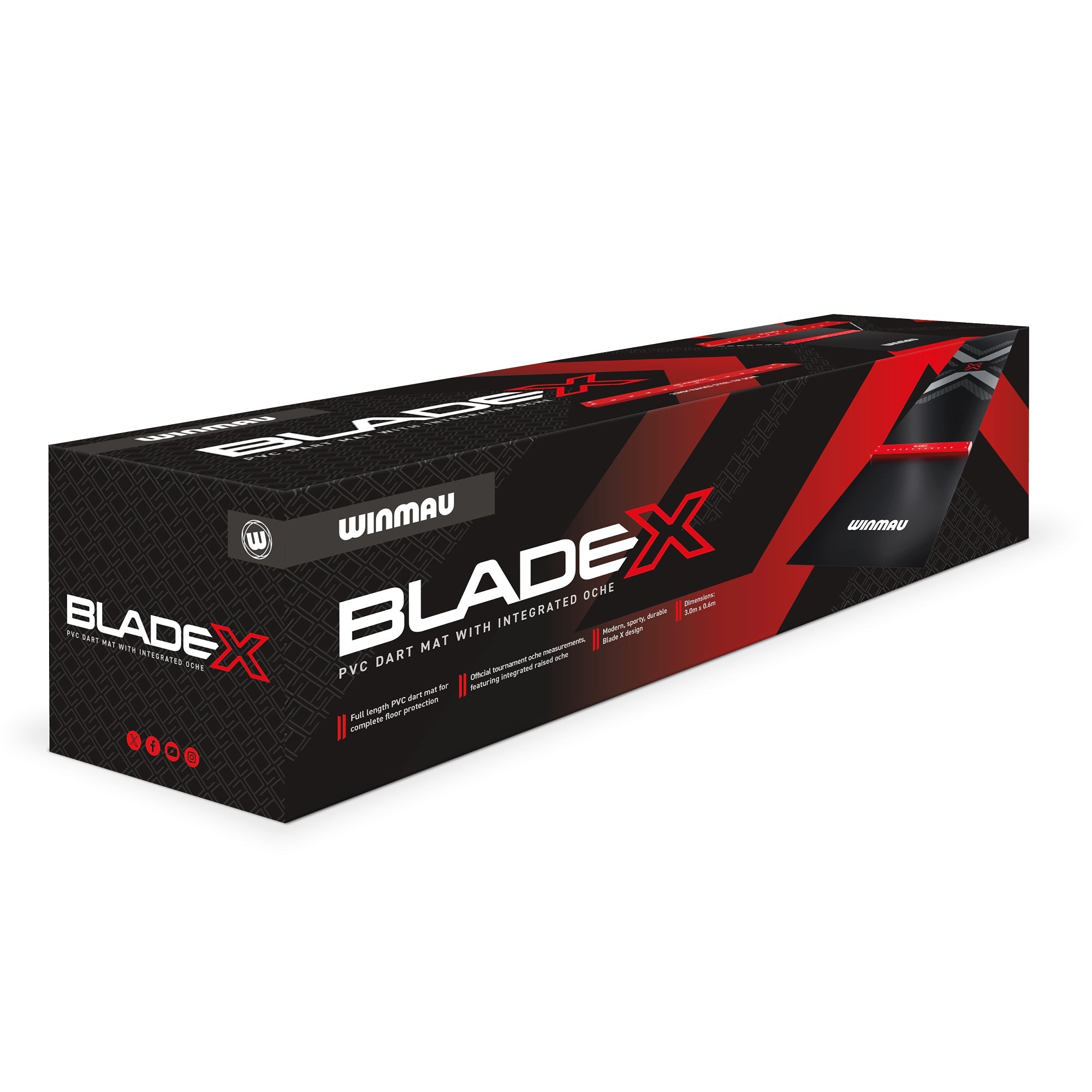 Blade X - PVC Dart Mat