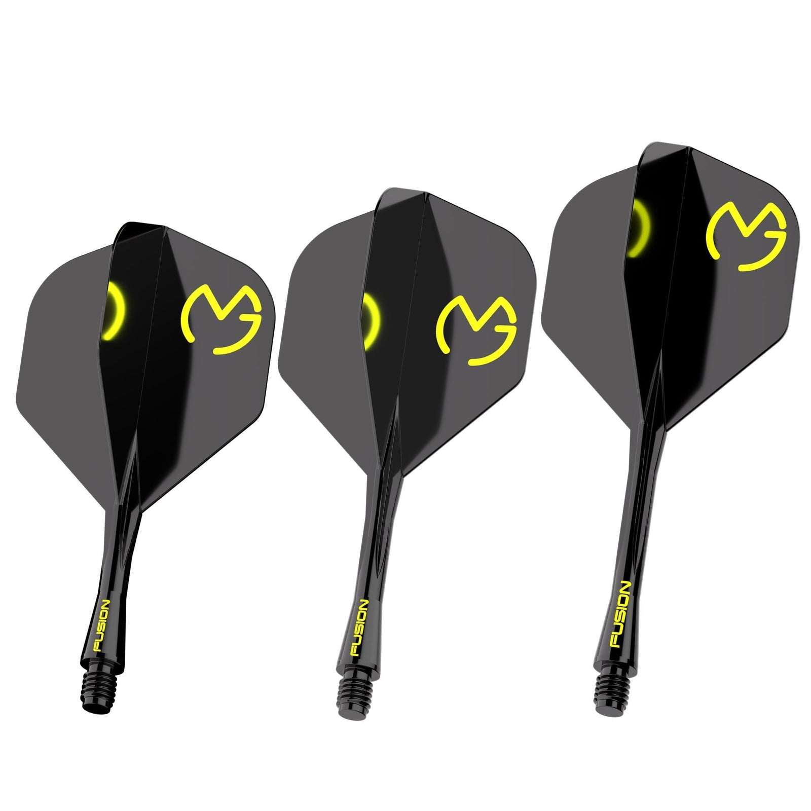 Fusion #2 Integrated Flight & Shaft MvG Design Black & Green