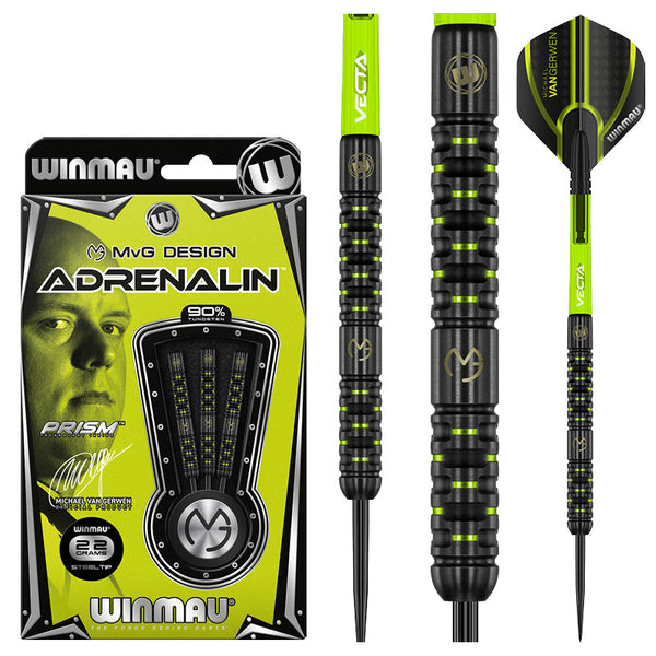 MVGマイケルヴァンガーウェンWinmauアドレナリンADRENALIN 22g Winmau MvG Adrenalin Darts | Winmau.com