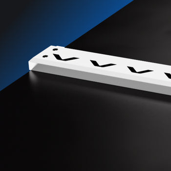 Close up of the integrated raised oche