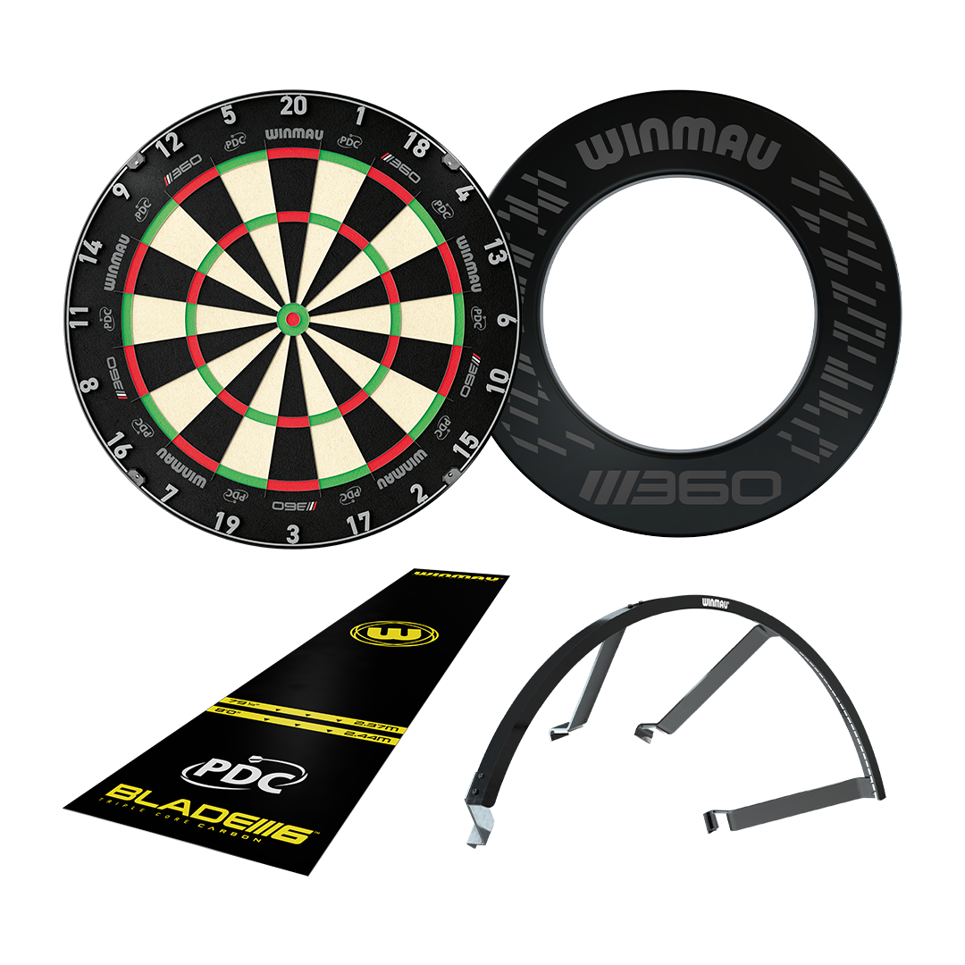 Winmau Elite Bundle - El kit completo para jugadores dedicados