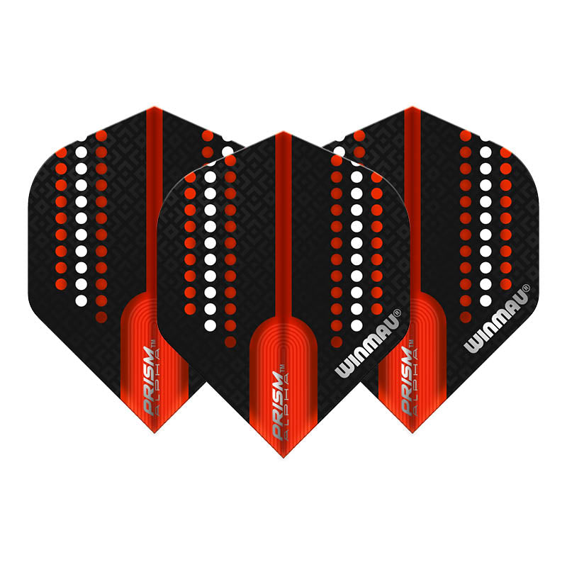 Black White & Rocket Red Prism Alpha Standard