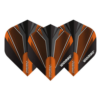Winmau Prism Alpha Black & Orange