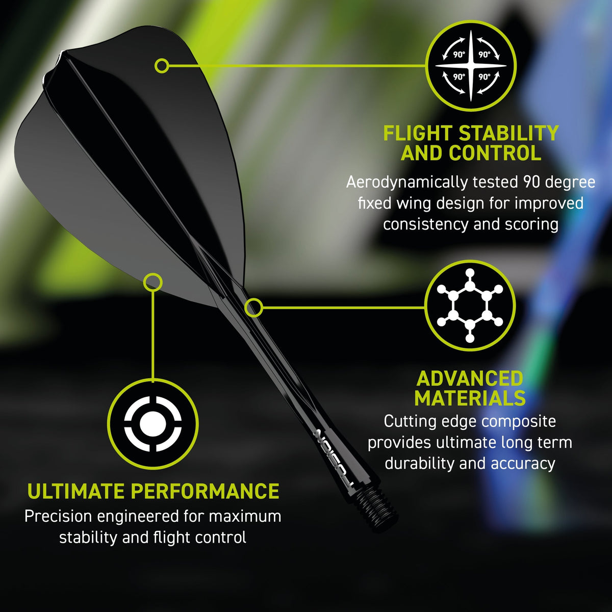 Winmau Fusion Arrow Flight & Shaft – Winmau.com – The Force Behind Darts.