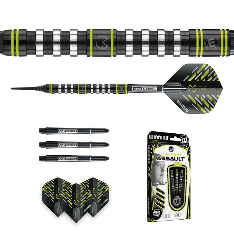 Winmau MvG Assault Softip Darts | Winmau.com