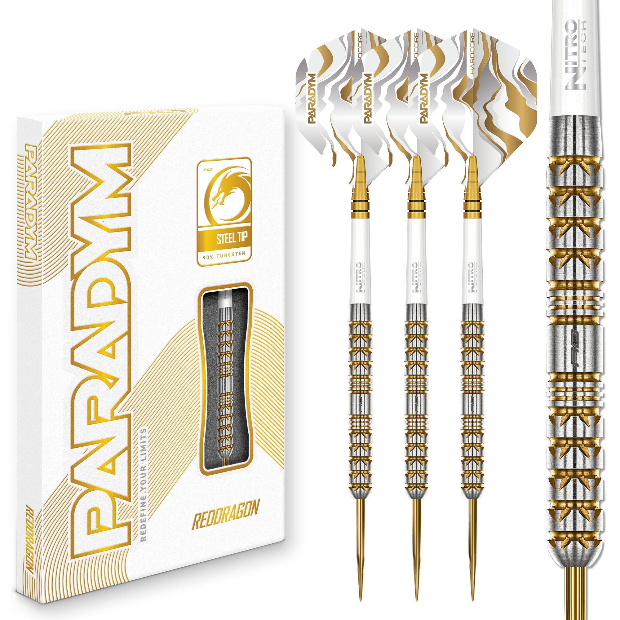 Red Dragon Paradym Darts – Gold- und Silberparallel