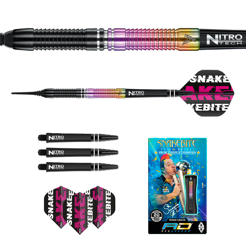 Peter Wright Snakebite World Champion 2020 Edition Softip Darts