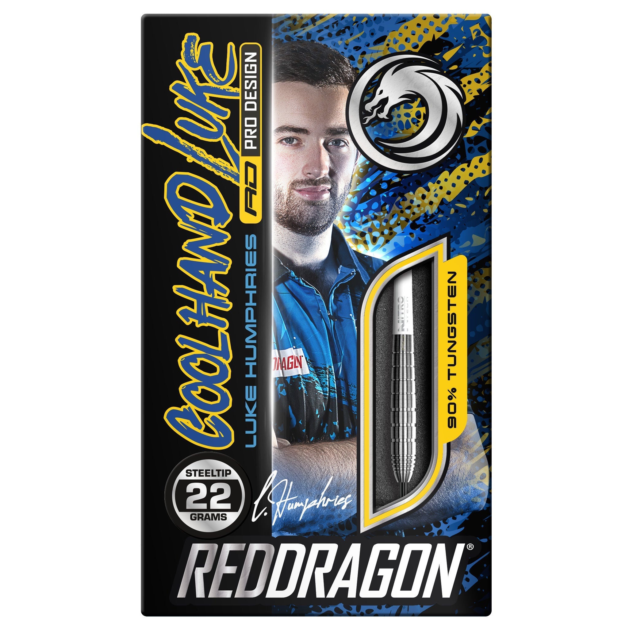Luke Humphries TX1 Darts | Red Dragon Darts – Winmau